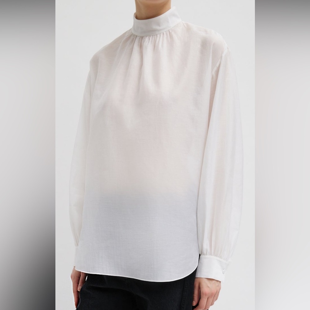 Tibi Cream Women's Blouse